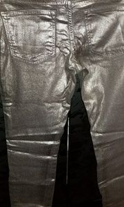 Metallic color jeans